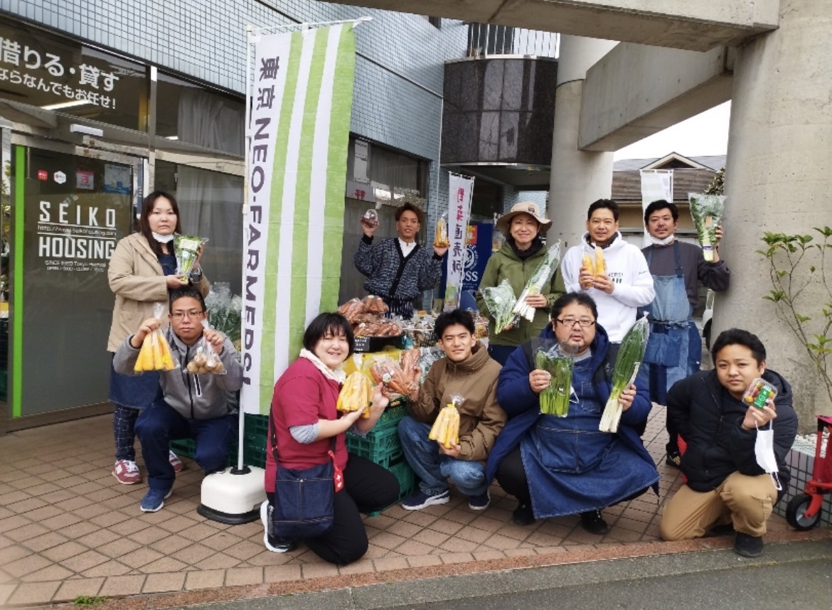 東京NEO-FARMERS!マルシェ開催